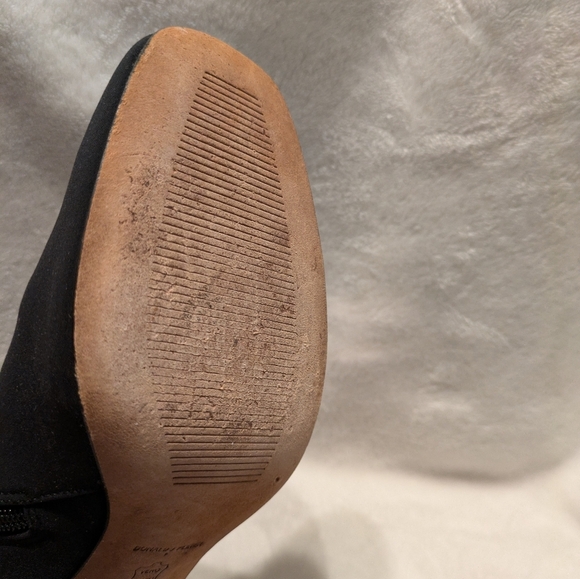 Donald J. Pliner Leather And Nylon Booties 8.5 Black - Picture 7 of 11